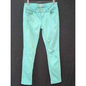 Size 7/8 Aeropostale Bayla Skinny jeans- Aqua